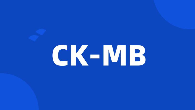 CK-MB