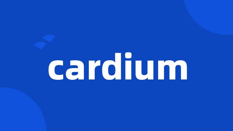 cardium