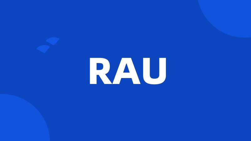 RAU