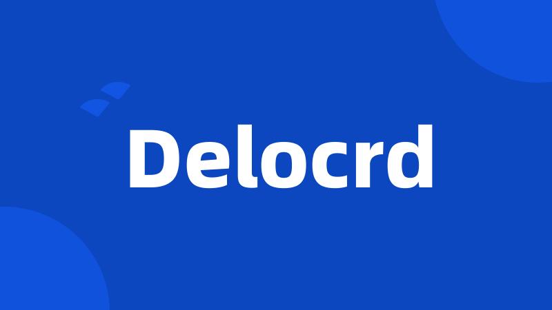 Delocrd