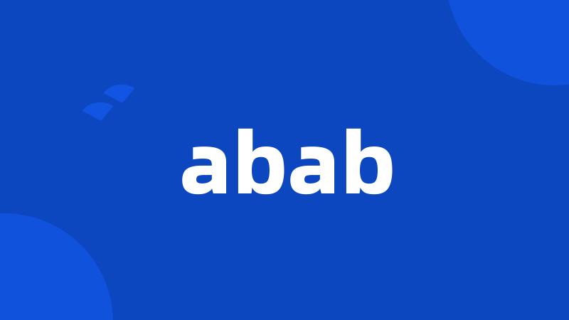 abab