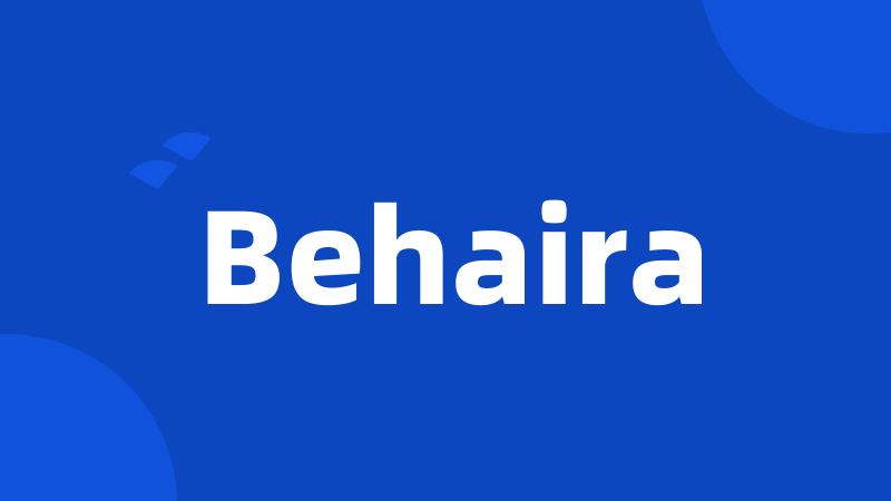 Behaira