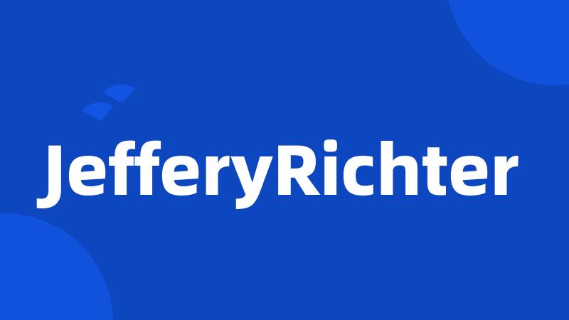 JefferyRichter