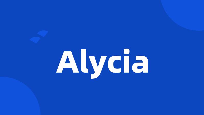 Alycia