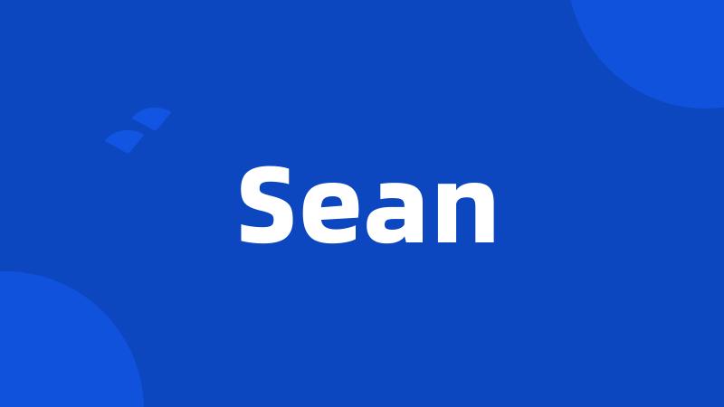 Sean