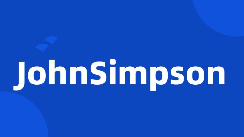 JohnSimpson