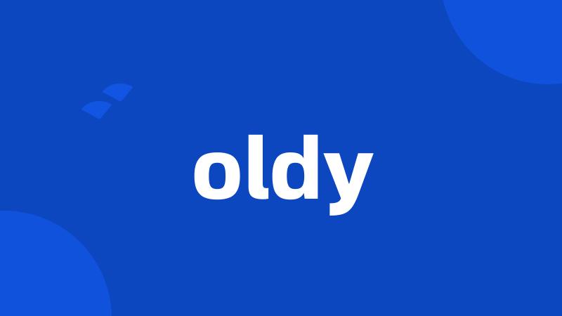 oldy