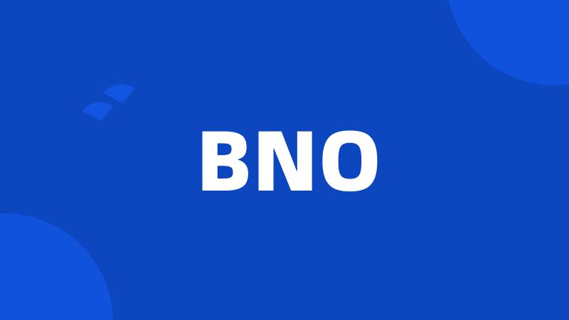 BNO