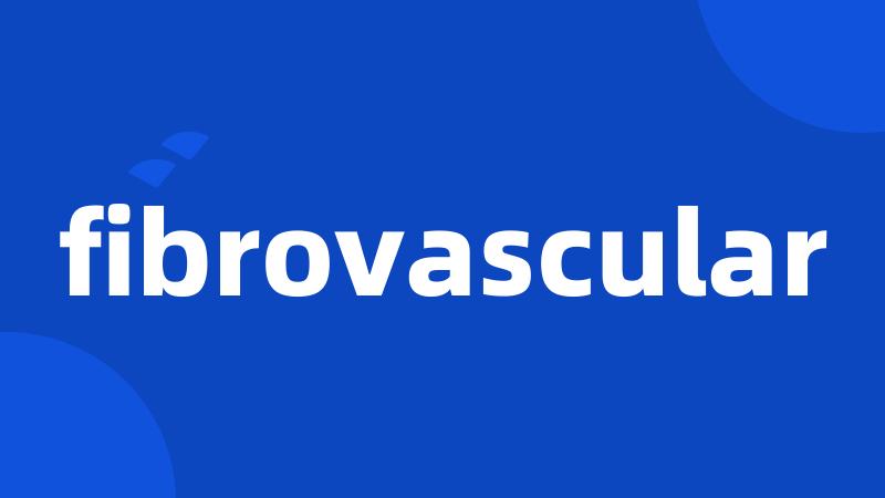 fibrovascular