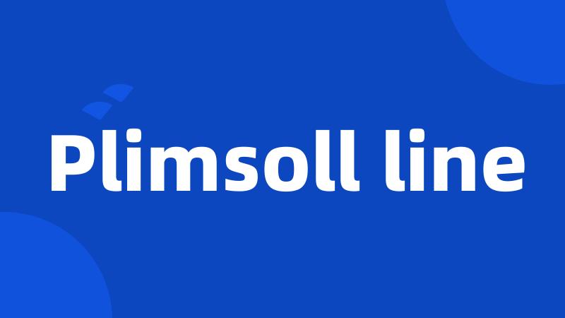 Plimsoll line