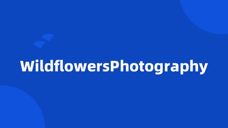 WildflowersPhotography