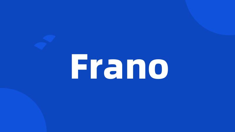 Frano