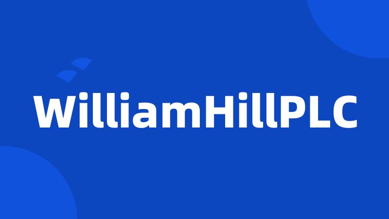 WilliamHillPLC