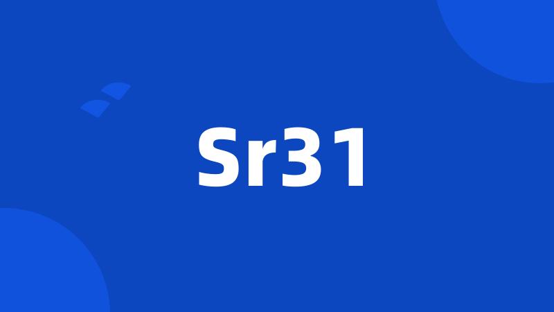 Sr31