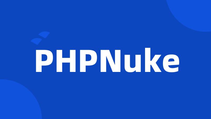 PHPNuke