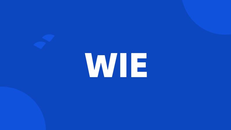 WIE