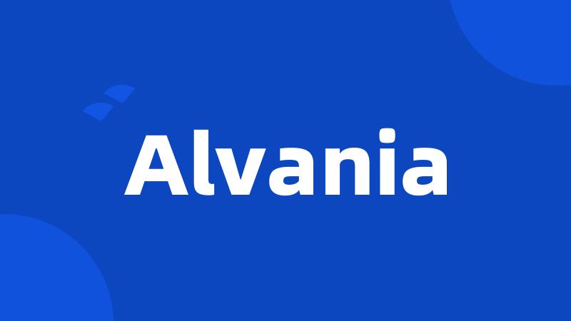 Alvania