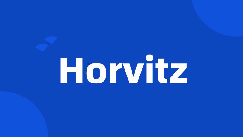 Horvitz
