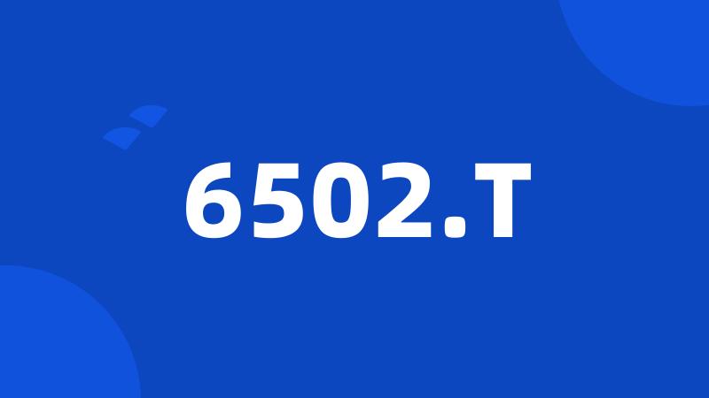 6502.T