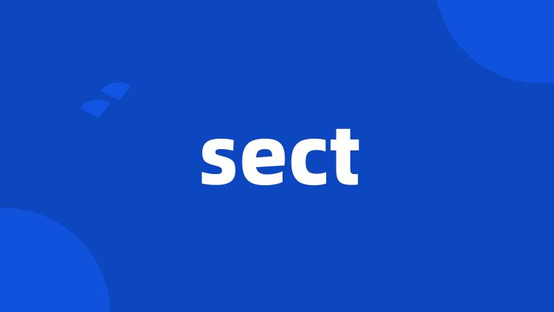sect