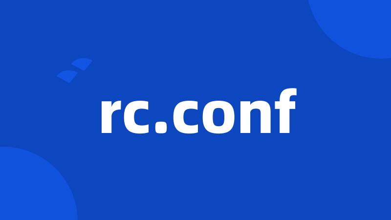 rc.conf