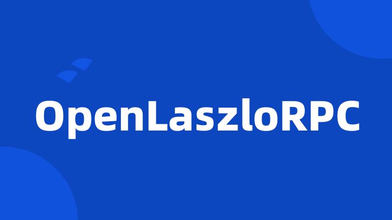 OpenLaszloRPC