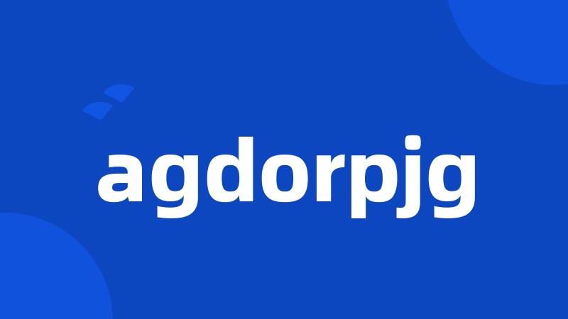 agdorpjg