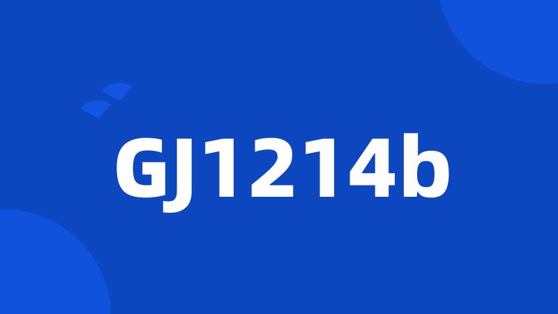GJ1214b