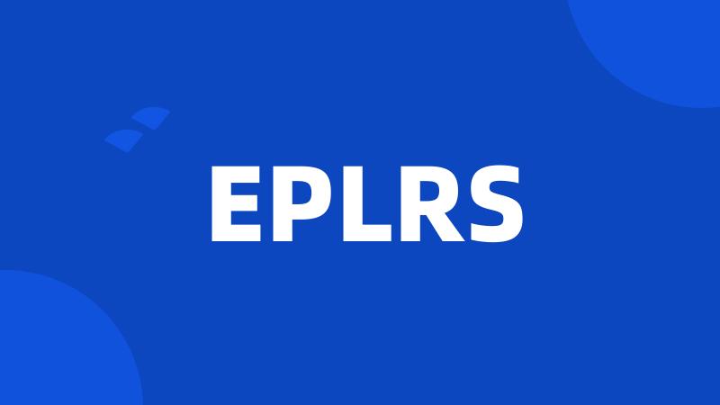 EPLRS