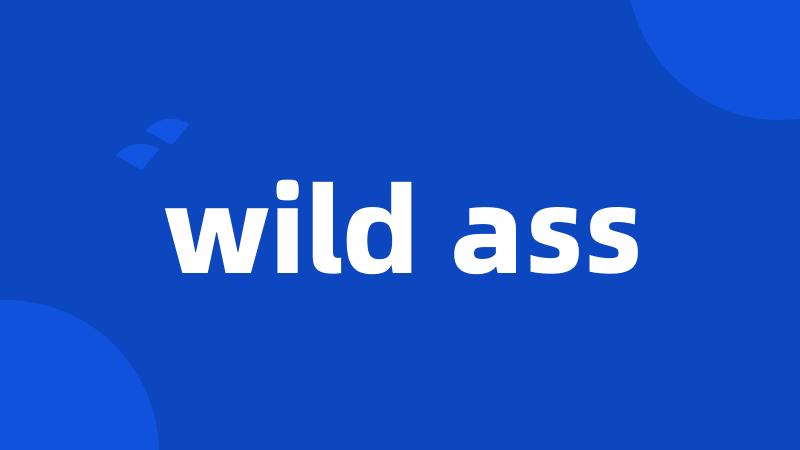wild ass