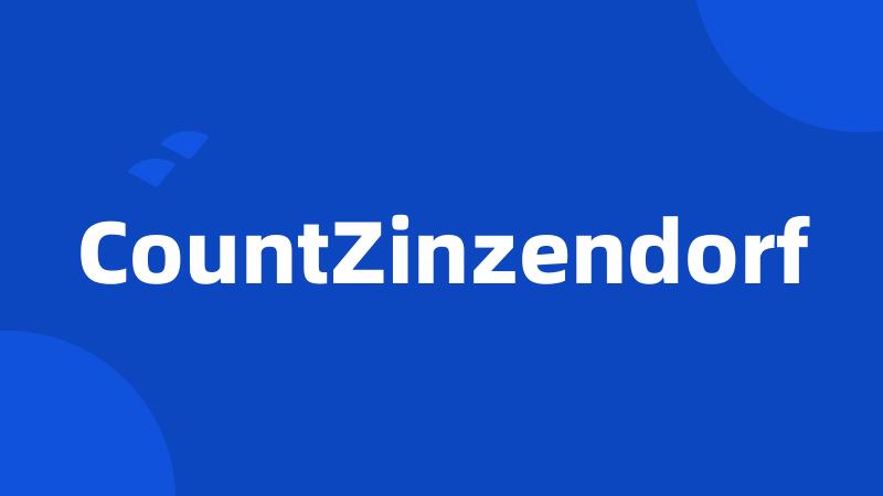 CountZinzendorf