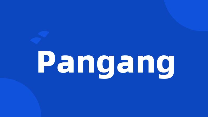 Pangang