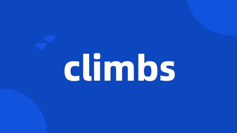 climbs