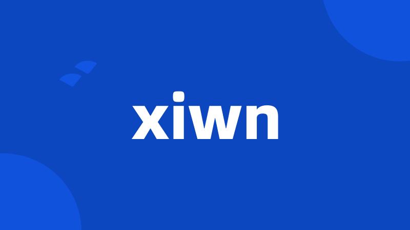 xiwn
