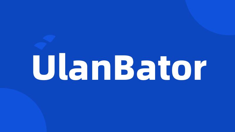 UlanBator