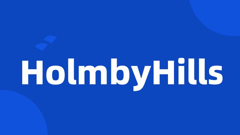 HolmbyHills