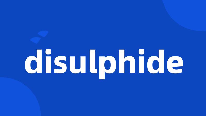 disulphide