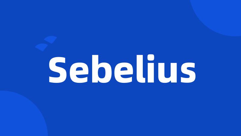 Sebelius