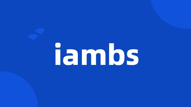 iambs