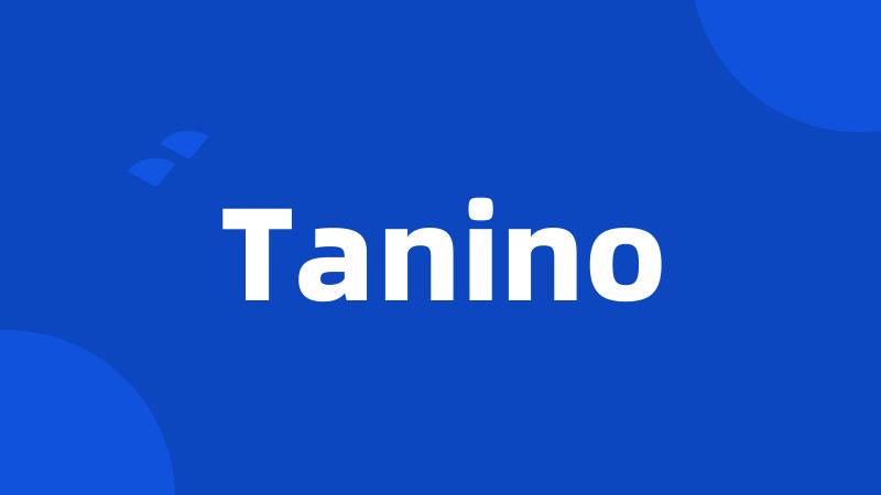 Tanino