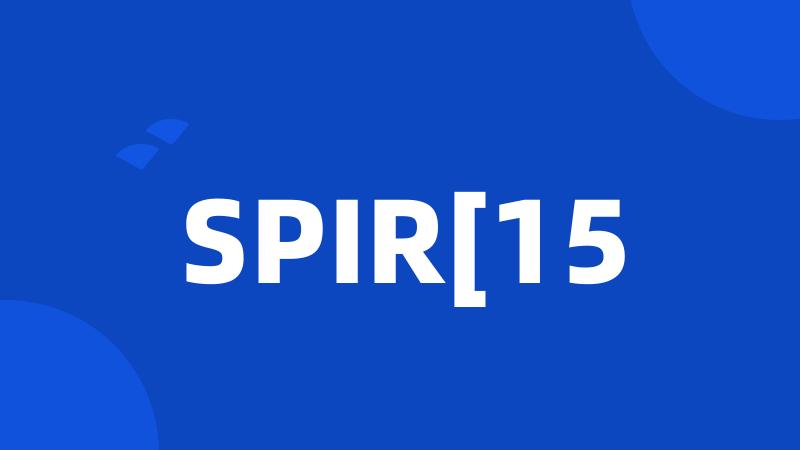 SPIR[15