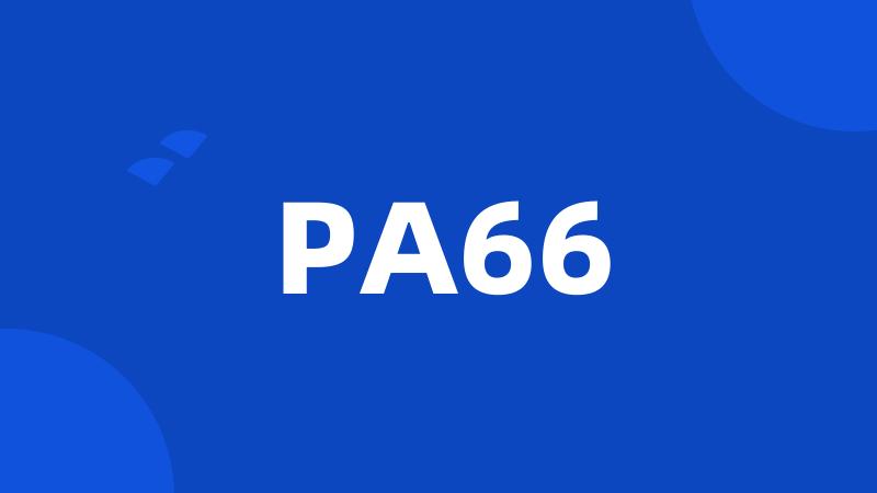 PA66