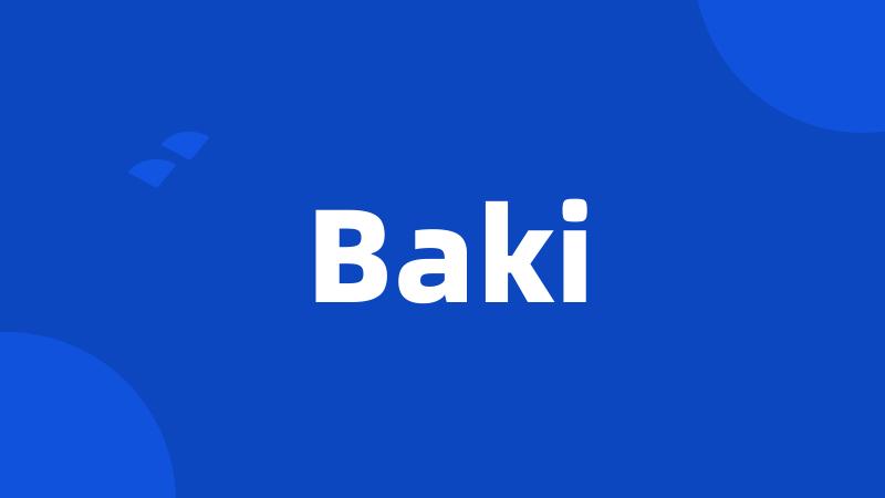 Baki