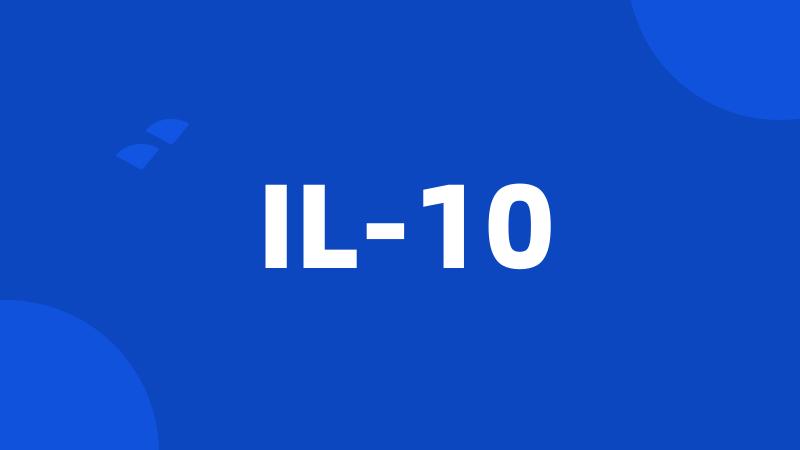IL-10
