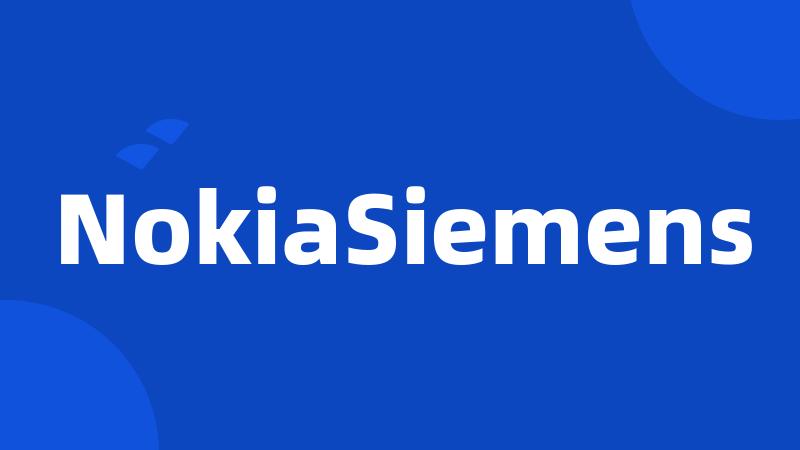 NokiaSiemens
