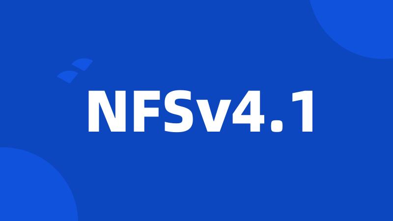 NFSv4.1