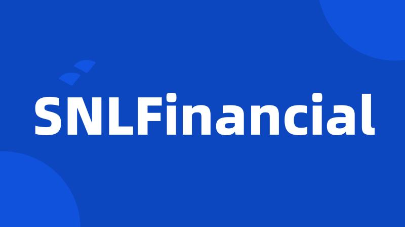 SNLFinancial