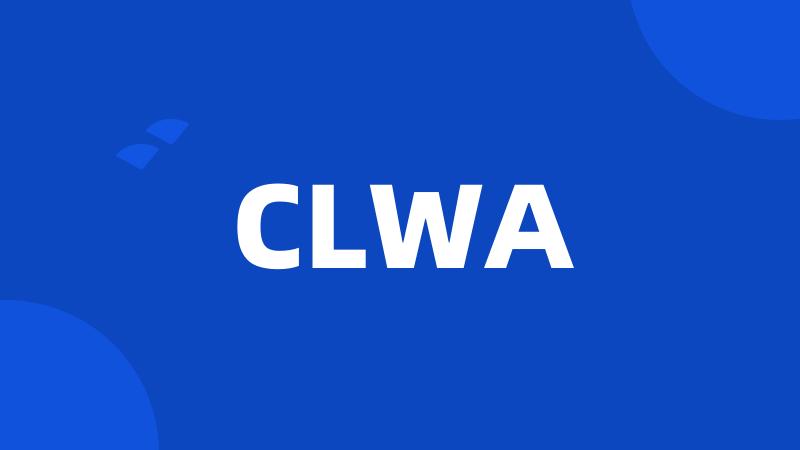 CLWA