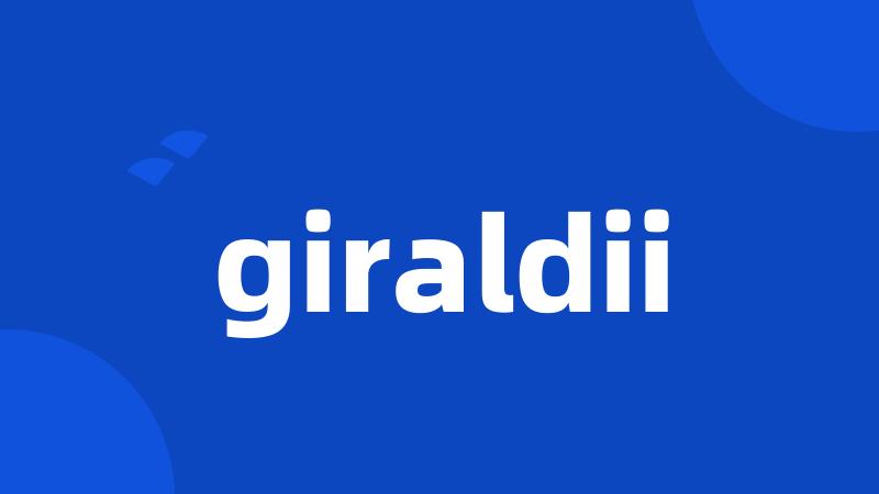 giraldii