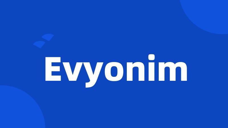 Evyonim